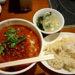 刀削麺・火鍋・西安料理 XI’AN - マーラー麺＋半炒飯（スープ付）