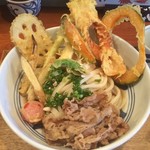 侍.うどん - 侍.ぶっかけ  野菜マシ×2トッピング