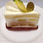 パティスリー プレジール - メロンのショートケーキ