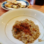 スプレンディード - リゾットもショコラ入り　塩気でいい口直し