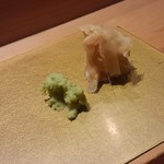 56210690 - 生山葵をおろしてセット完了