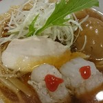 福島壱麺 - 海鮮醤油ラーメン＋味玉♪