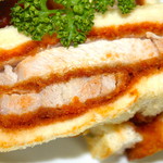 鮮笑 - カツサンド アップ