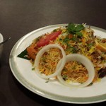 カーン・ケバブ・ビリヤニ - ライタも付いています。