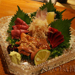 刺身盛合せ(￥1,500～)