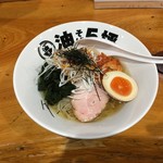 油そば5坪 - 季節メニュー冷麺750円(写真はちょい辛)