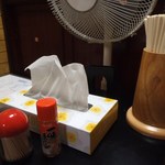 橋野食堂 - 卓上