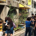 赤坂珉珉 - 店を出ると行列が・・