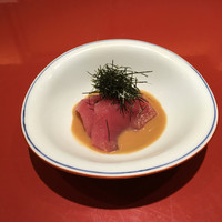 鮨　銀座　鰤門 - メジ鮪　ごまだれ