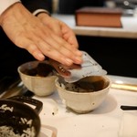 マルゴット エ バッチャーレ - 〆の逸品：冬黒トリュフの為の〆ご飯