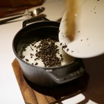 マルゴット エ バッチャーレ - 〆の逸品：冬黒トリュフの為の〆ご飯