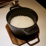 マルゴット エ バッチャーレ - 〆の逸品：冬黒トリュフの為の〆ご飯