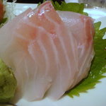 七伍屋 - 刺身3点盛りの黒そい