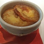 メインのグラタンスープ