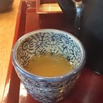 56230909 - これだけで３０分粘れる
                      蕎麦湯((≧▽≦)