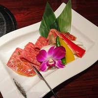 游玄亭 銀座 - 特選ロース薄切り3100円