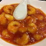 小倉飯店 - エビチリ