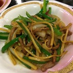 小倉飯店 - 青椒肉絲 2人前