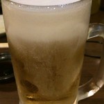 中島商店 - グラスとホッピーはキンキン。キンミヤも冷しといてほしい。