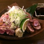 中島商店 - 鹿児島赤鷄のたたき680円＋税