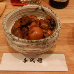 千代娘 - 鶏もつ煮【2016年8月】