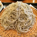 十割蕎麦。
          美味し。