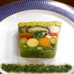 デザミ - スペシャリティ　野菜のテリーヌ　モザイク風