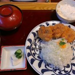 かつ辰 - 『ヒレかつ定食3枚』 1340円