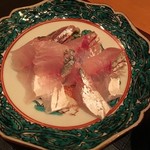 Sushi ikkyuu - 釣り鯵刺し