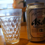 缶ビール　３５０円
