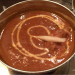 インド料理 想いの木 - 木への想いのハーフチキンカリー