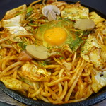オコノミカフェ でん - ナポリタン(焼きそば)