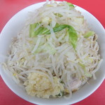 らーめん 武丸 - ラーメン＋ヤサイニンニク