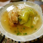 なな治 - 海老芋と茄子の葛仕立て（700円）