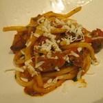 リストランテ サクラ - ＜2016年9月＞自家製サルシッチャと茄子のピーチ