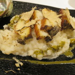 リストランテ サクラ - ＜2016年9月＞あわびにトリュフ♪