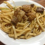 橋野食堂 - ホルモンうどん　1玉　790円