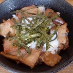 吟醸煮干 灯花紅猿 - 灯花焼豚丼、麺類とセットで350円→200円