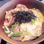 あさみや - 猪肉玉子とじ丼