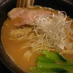 拉麺 阿吽 - 秋刀魚ラーメン大盛
