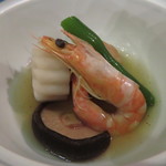 桜亭台町茶寮 - 炊き合わせ。