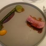 エディション・コウジ シモムラ - 仔鴨　根セロリ エスプレッソ風味