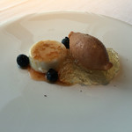 カミムラ  - プラムソルベ　ココナツプリン