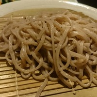鴨料理専門店 鴨亭 - 鴨そぼろ丼と十穀とろろそば
                十穀とろろそばは、とろろと専用のつけ汁で食べます(^^)