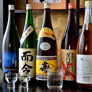 日本酒も焼酎もカクテルも種類豊富です！