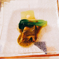 花筐 - 蒸し鮑の肝餡かけ