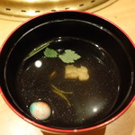 よろにく - ハチノスのお吸い物