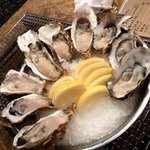 かき小屋 - 生牡蠣　３種