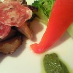 ベルニーニ麻布十番 - 前菜盛り合わせとグリーンソース