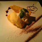 イタリア食堂 スタジオーネ - カボチャのチーズケーキ